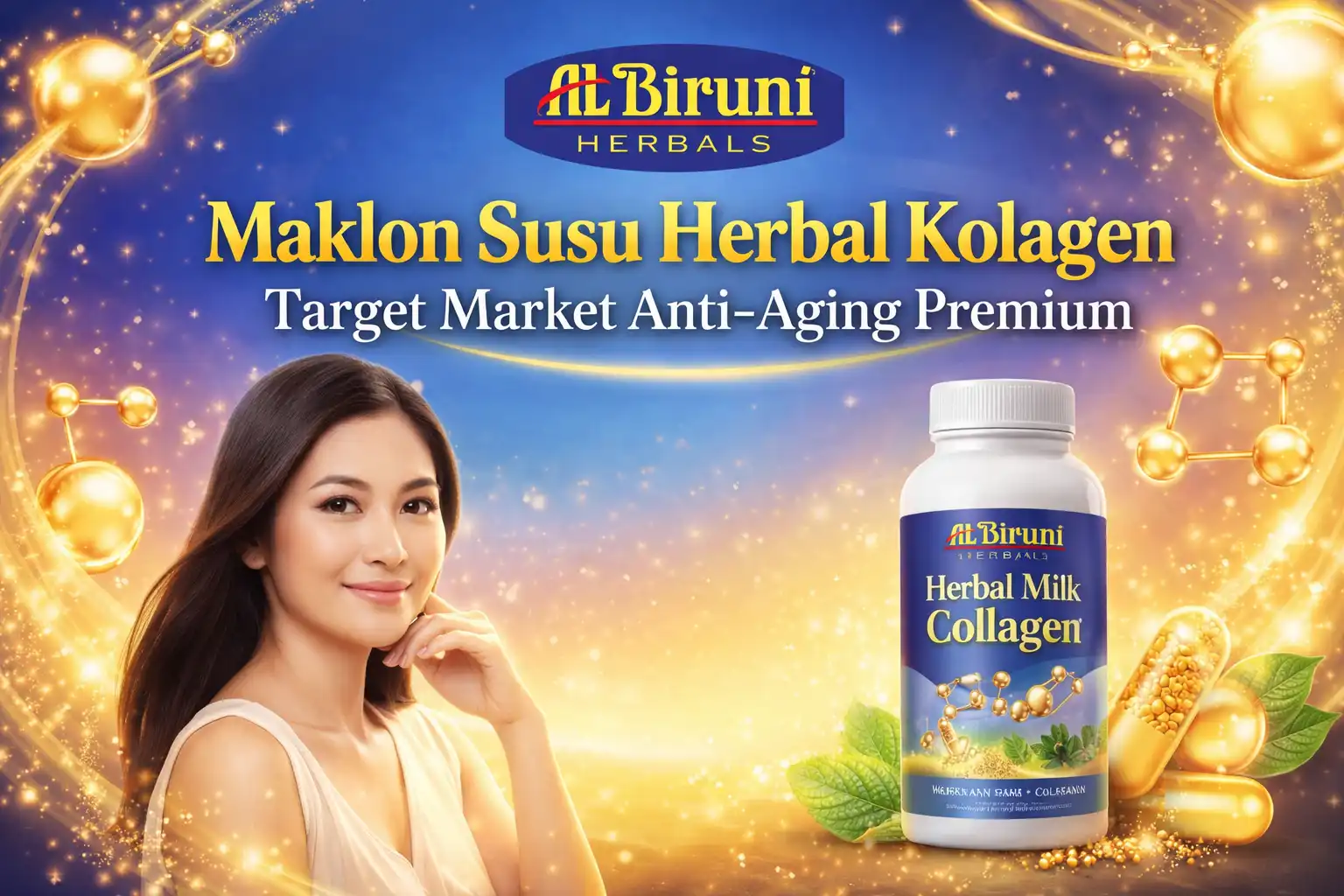 Maklon Susu Herbal Kolagen: Strategi Jitu Membidik Target Market Anti-Aging Premium